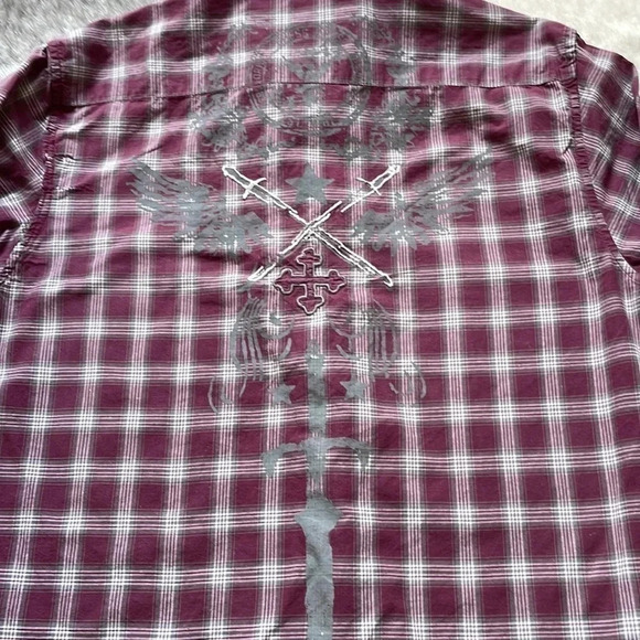 🔥4/$20 Guess Plaid Button  Down - Picture 9 of 10
